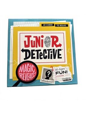 Junior Detective Board Game Brand New - Buffalo Games Solve The Whodunnit!